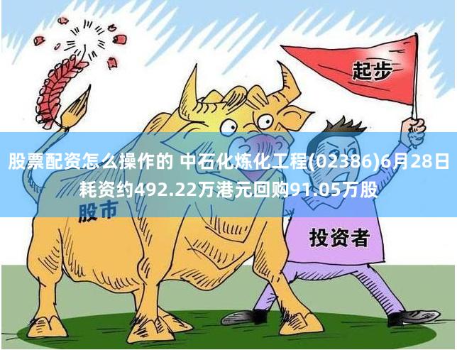 股票配资怎么操作的 中石化炼化工程(02386)6月28日耗资约492.22万港元回购91.05万股